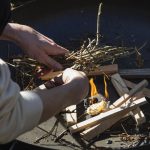 Event Square bushcraft team building activity