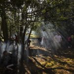 Event Square bushcraft team building activity