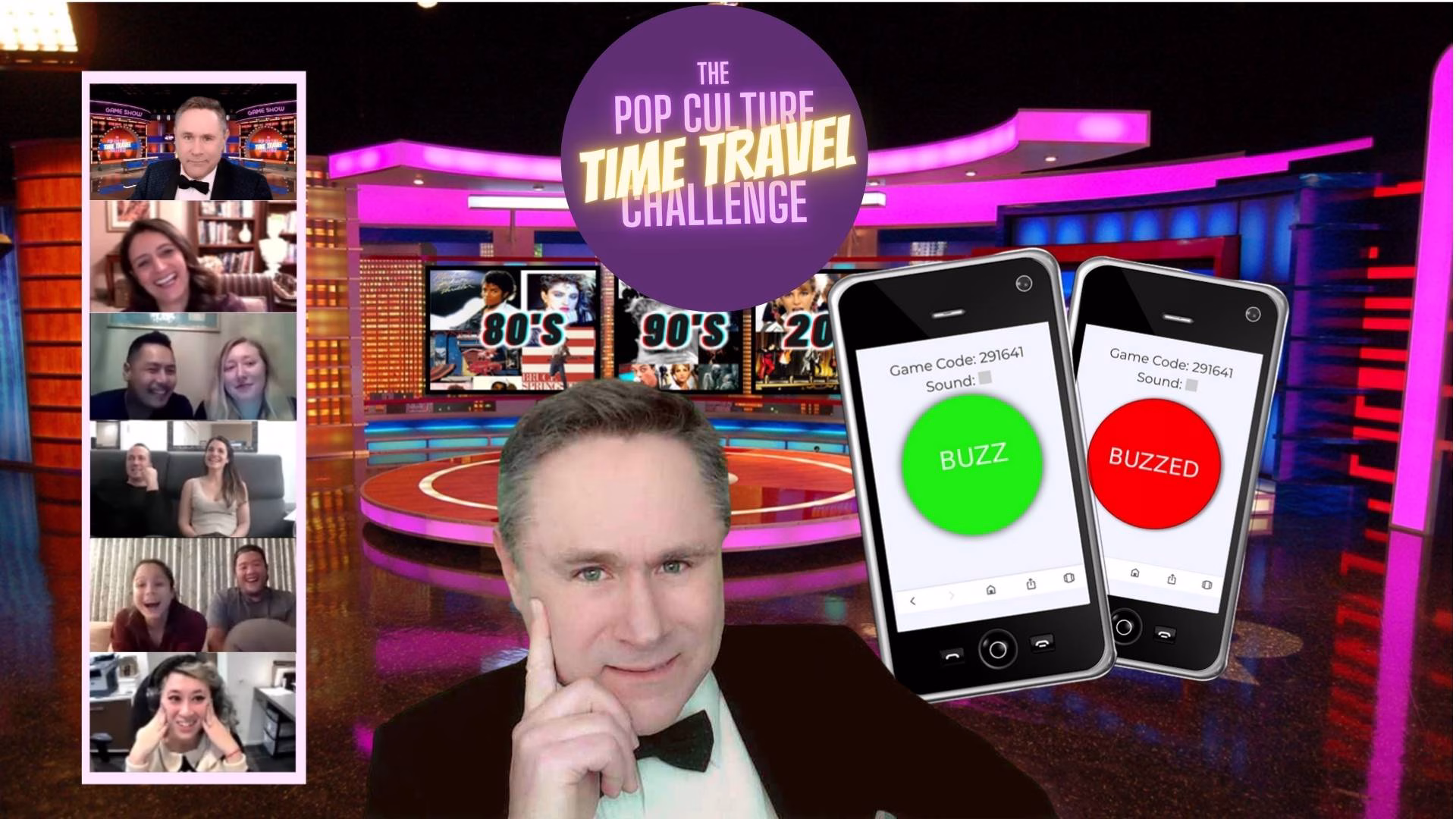 Virtual Teambuilding - Virtual Trivia Time Machine VirtualTeambuilding VirtualTriviaTimeMachine