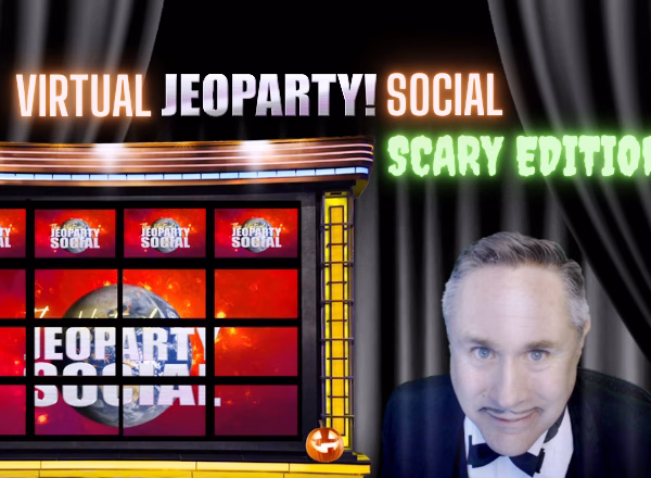 Virtual Jeoparty Social: Scary Edition