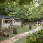 Glenview Hotel Outdoor BBQ area corporate event venue
