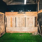 Event Square axe throwing activity