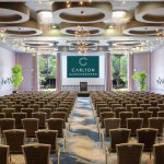 Greenwich Suite theatre setup at Carlton Hotel Blanchardstown