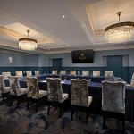 Brennan Room meeting setup at Fitzgeralds Woodlands House Hotel