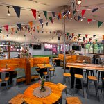 Corporate party setup at the Treehouse, Fitzgeralds Woodlands House Hotel
