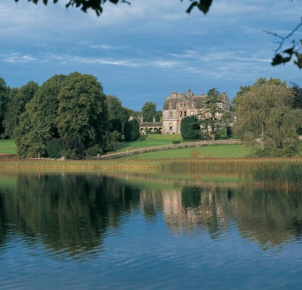 Castle Leslie Estate exterior and grounds in County Monaghan
