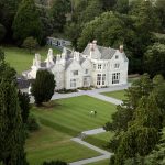 Aerial view of Lough Rynn Castle Estate & Gardens in Mohill, Co. Leitrim, a venue for corporate events and Christmas parties