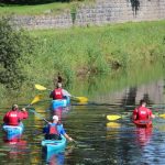 Kayaking activity at Lough Rynn Castle