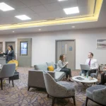 Meeting breakout lounge at Maldron Hotel Belfast City
