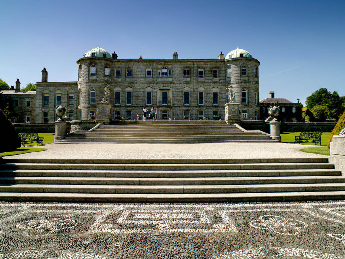 Powerscourt House and formal gardens in Wicklow
