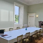 Meeting room arranged for a corporate group at Temple House