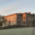 Georgian facade of Temple House in County Sligo