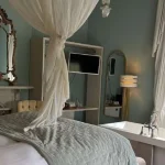 Manor house bedroom at The Millhouse