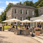 Courtyard outside The Millhouse in Slane