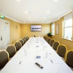 Boardroom meeting setup at Tower Hotel Waterford