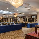 Conference room with classroom seating at Tower Hotel Waterford
